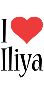 Iliya i-love logo