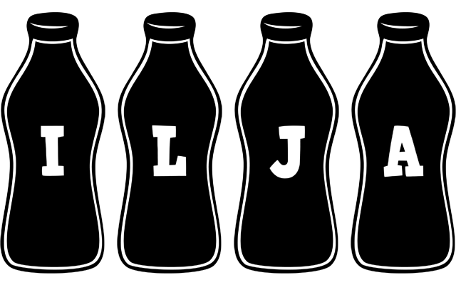 Ilja bottle logo