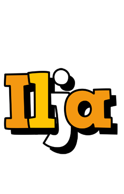 Ilja cartoon logo