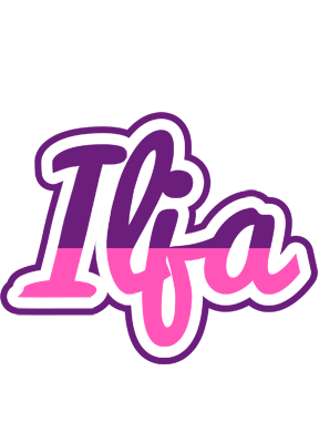 Ilja cheerful logo