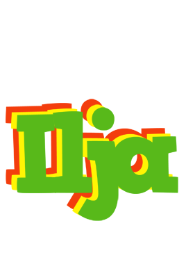 Ilja crocodile logo