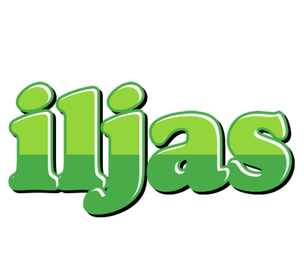 Iljas apple logo