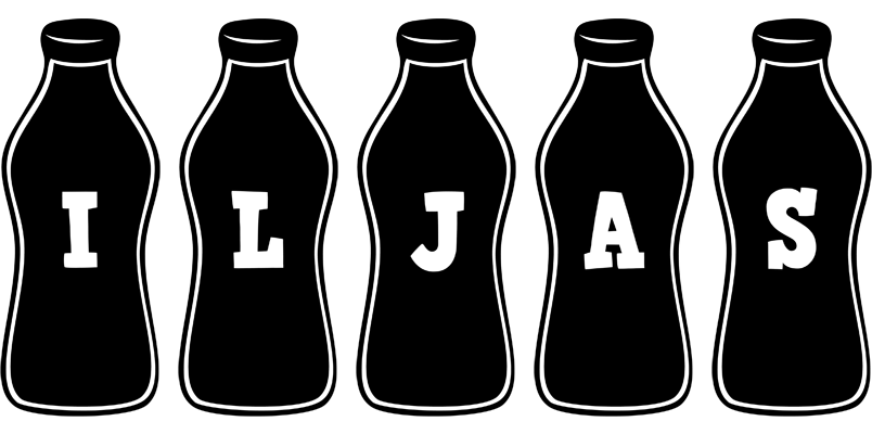 Iljas bottle logo