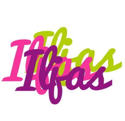 Iljas flowers logo
