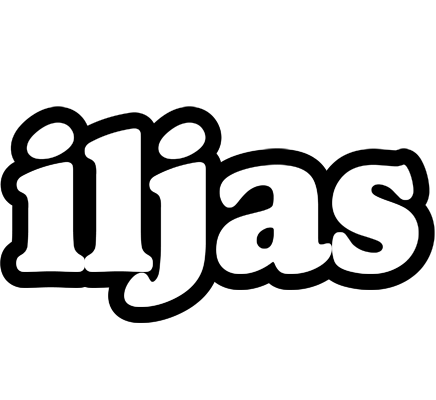 Iljas panda logo