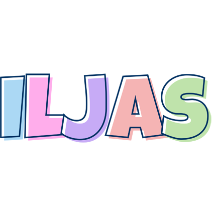 Iljas pastel logo