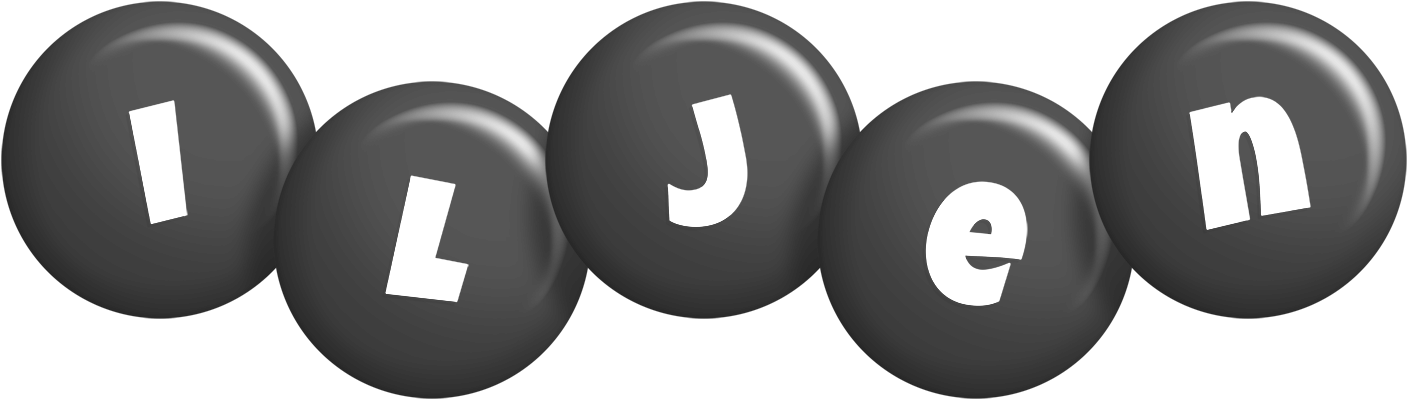 Iljen candy-black logo