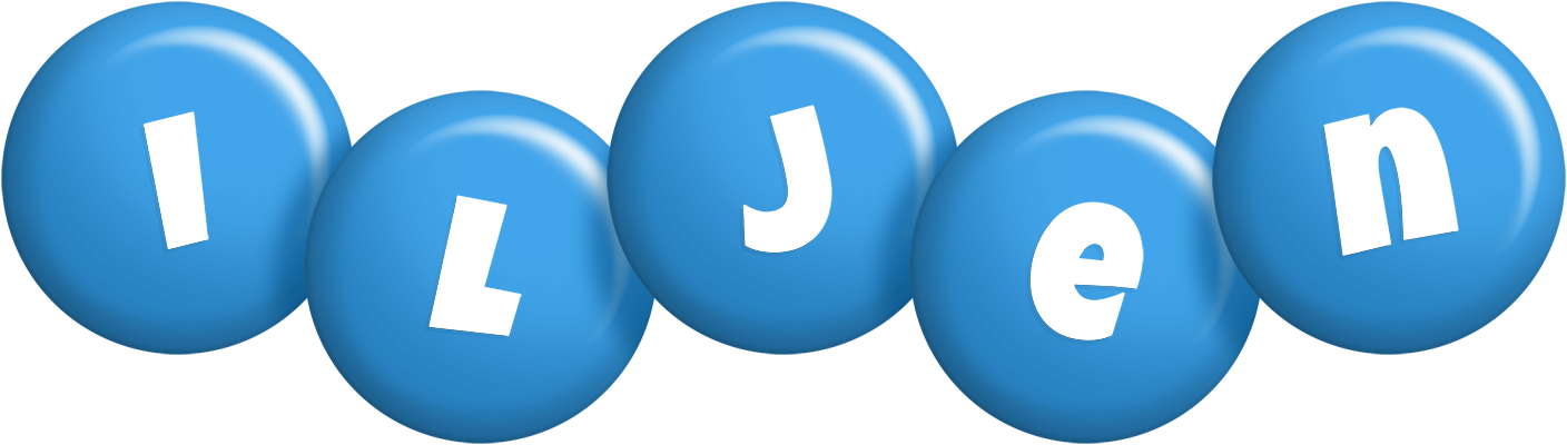 Iljen candy-blue logo