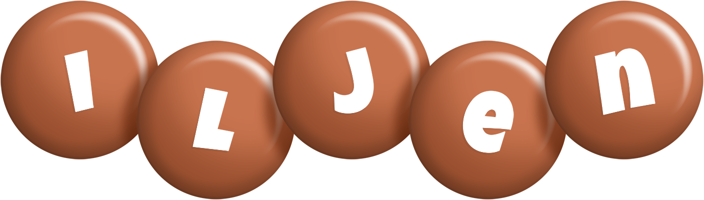 Iljen candy-brown logo