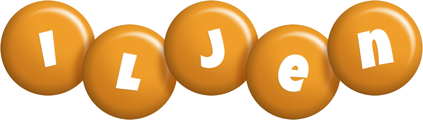 Iljen candy-orange logo