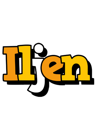 Iljen cartoon logo