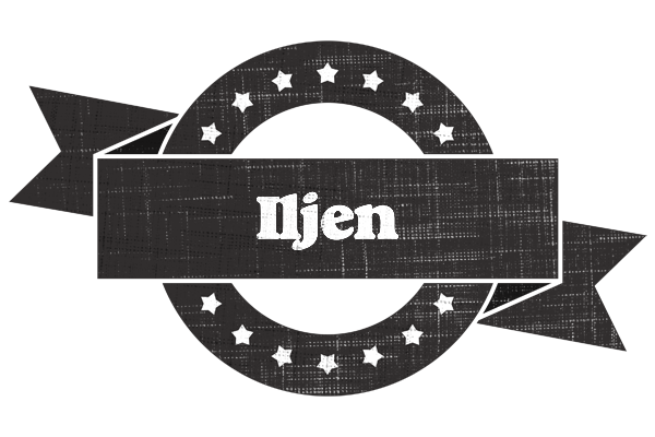 Iljen grunge logo