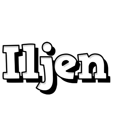 Iljen snowing logo
