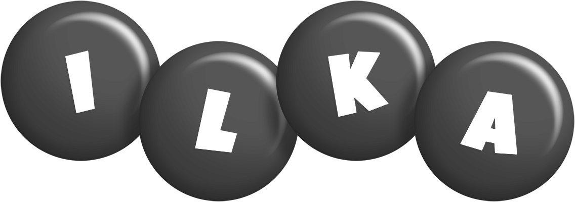 Ilka candy-black logo