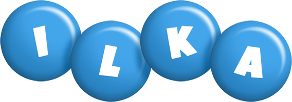 Ilka candy-blue logo