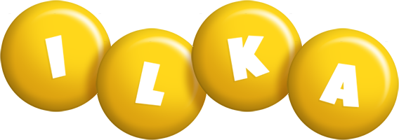 Ilka candy-yellow logo