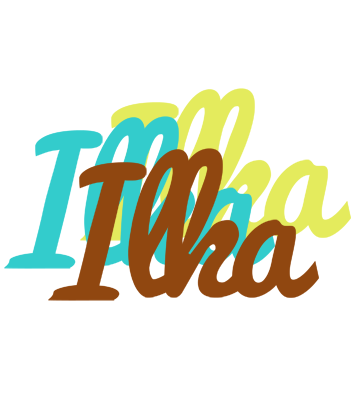 Ilka cupcake logo
