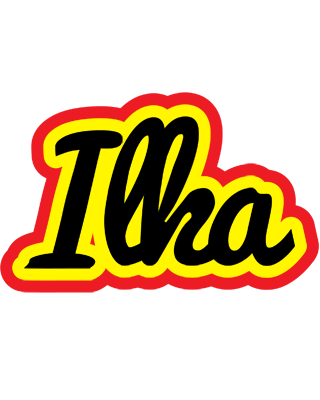 Ilka flaming logo