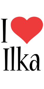 Ilka i-love logo