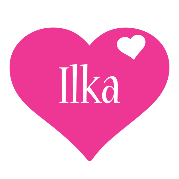 Ilka love-heart logo