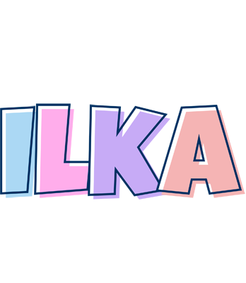 Ilka pastel logo