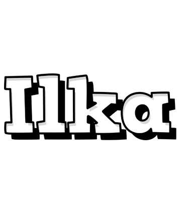 Ilka snowing logo