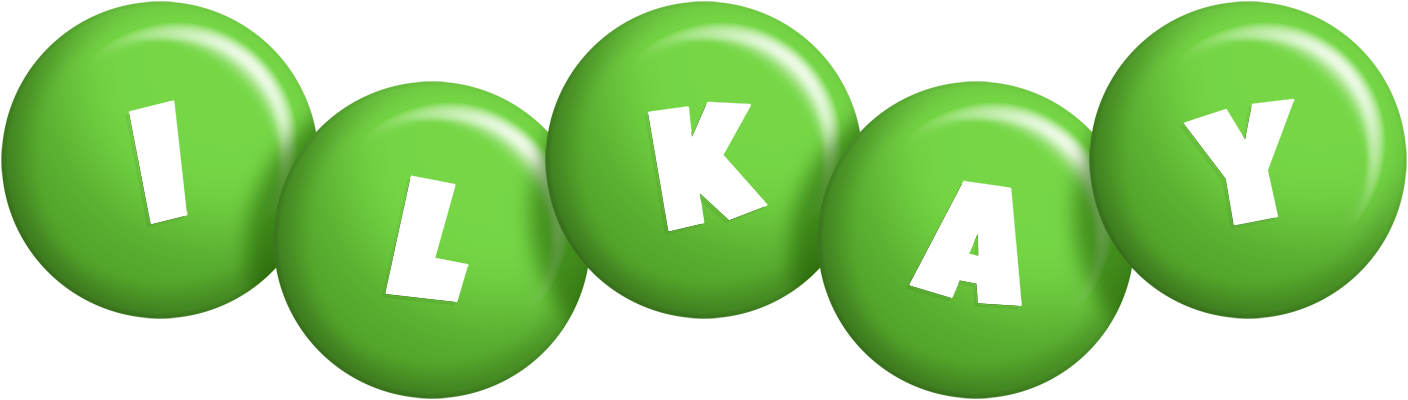 Ilkay candy-green logo