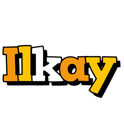Ilkay cartoon logo