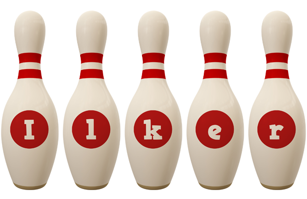 Ilker bowling-pin logo