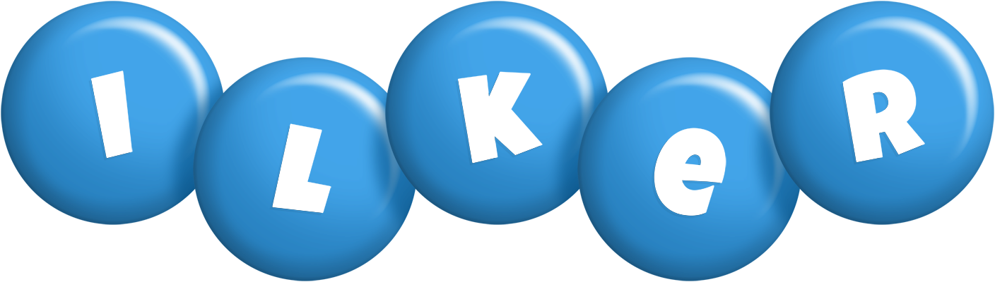Ilker candy-blue logo