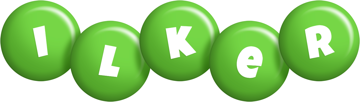 Ilker candy-green logo