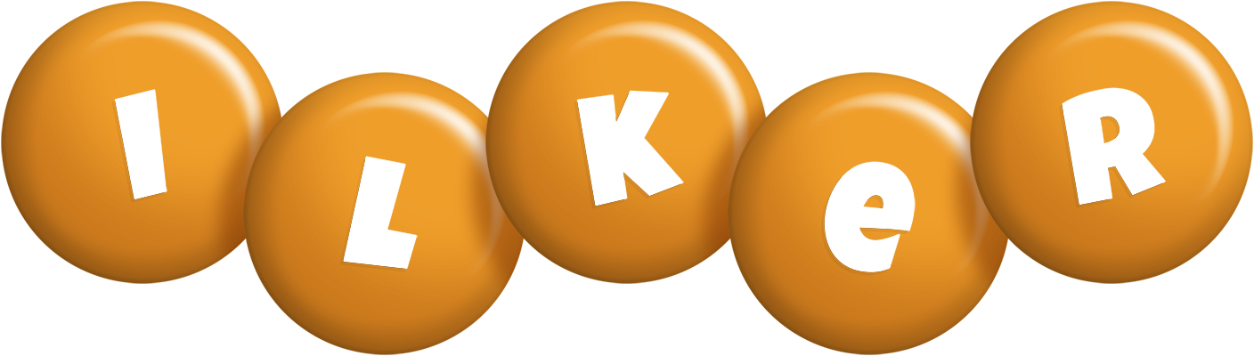 Ilker candy-orange logo