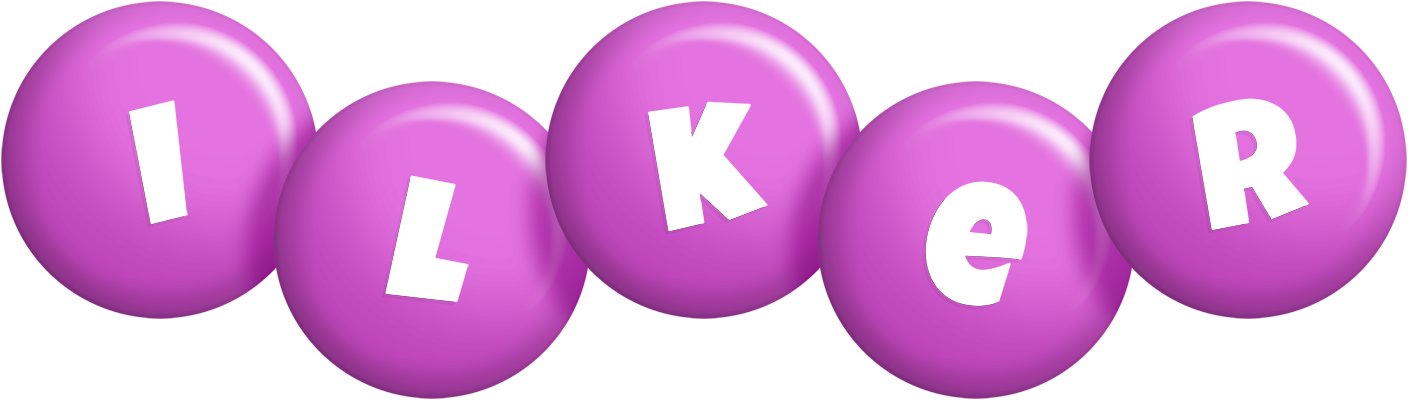 Ilker candy-purple logo