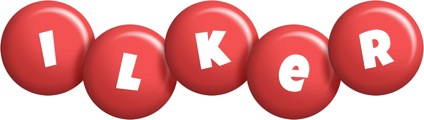 Ilker candy-red logo