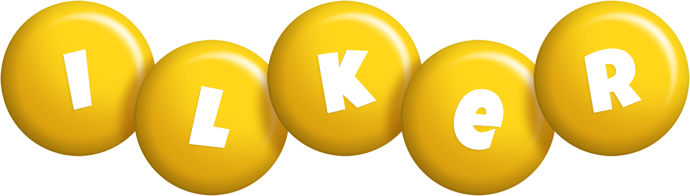 Ilker candy-yellow logo