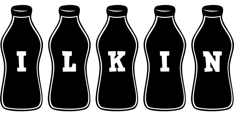 Ilkin bottle logo