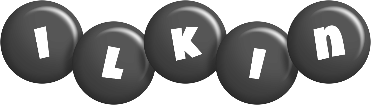 Ilkin candy-black logo