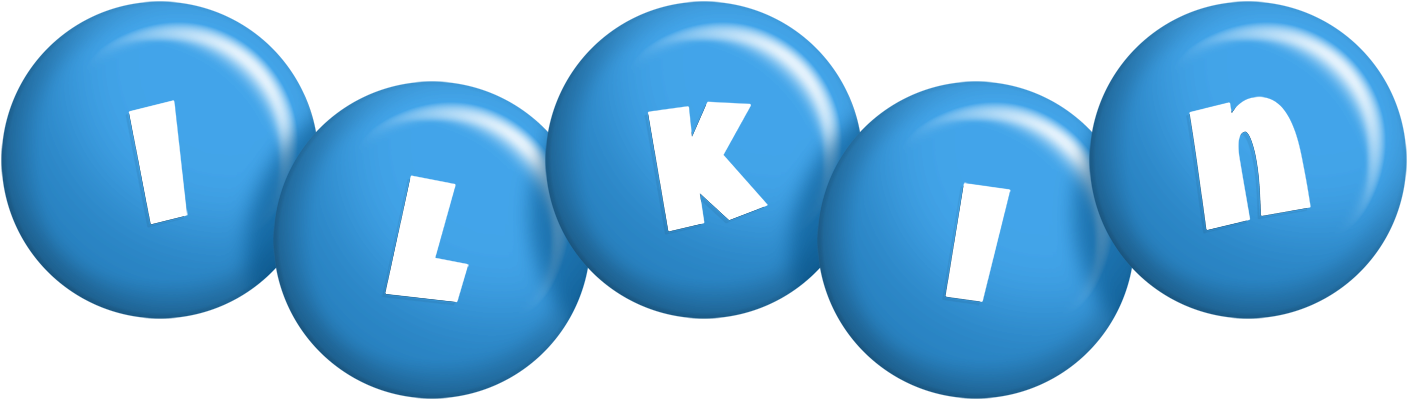 Ilkin candy-blue logo