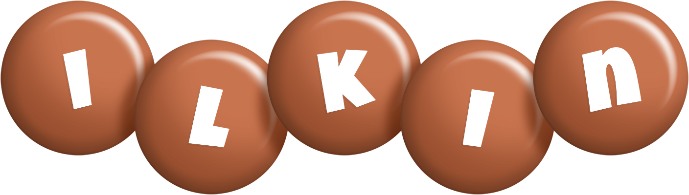 Ilkin candy-brown logo