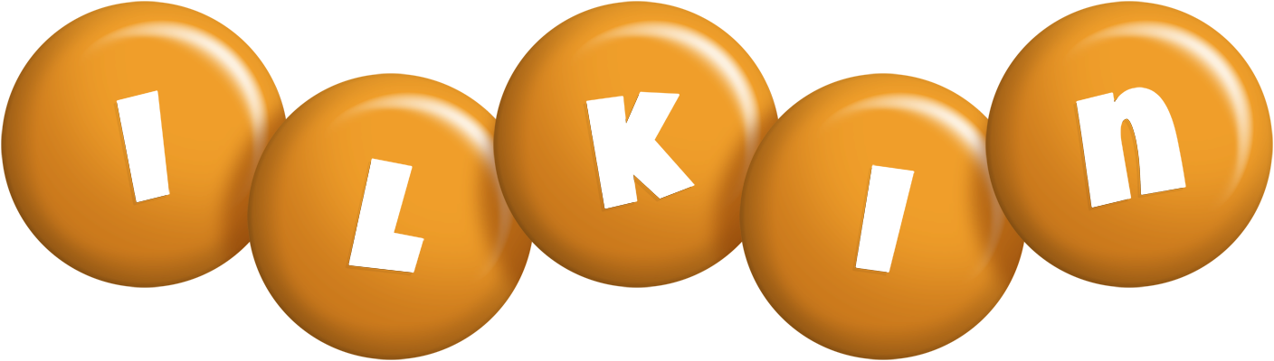 Ilkin candy-orange logo