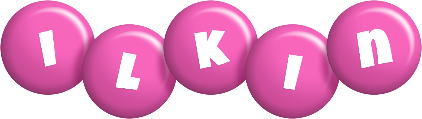 Ilkin candy-pink logo