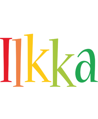 Ilkka birthday logo