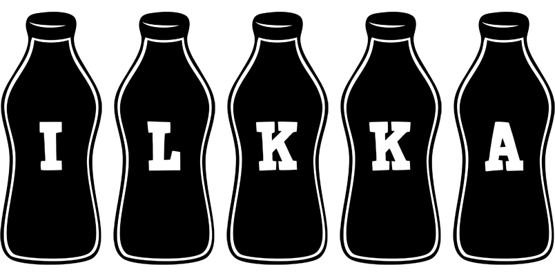 Ilkka bottle logo