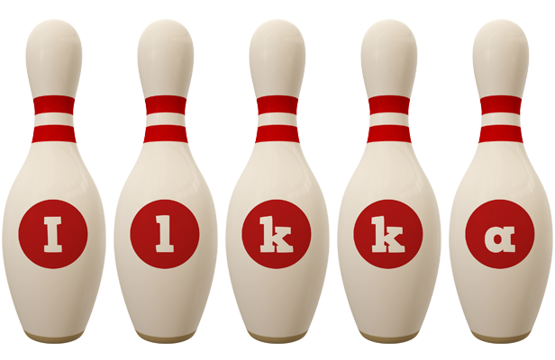 Ilkka bowling-pin logo