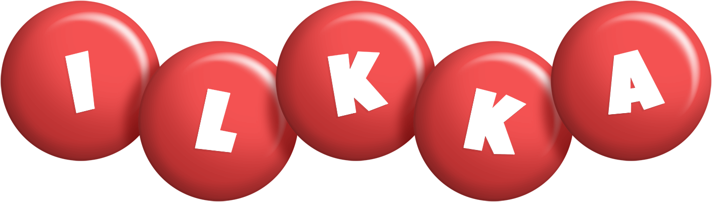 Ilkka candy-red logo