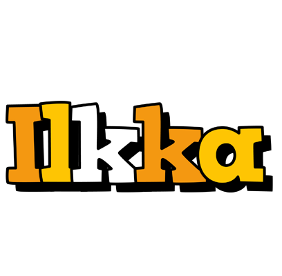 Ilkka cartoon logo