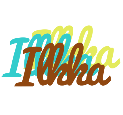 Ilkka cupcake logo