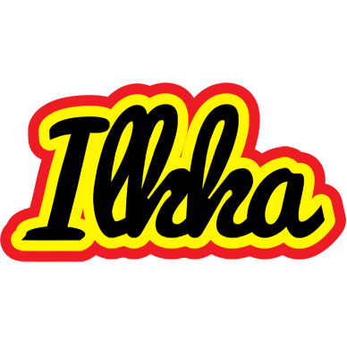 Ilkka flaming logo