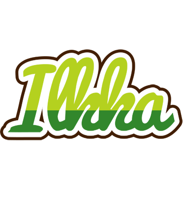 Ilkka golfing logo
