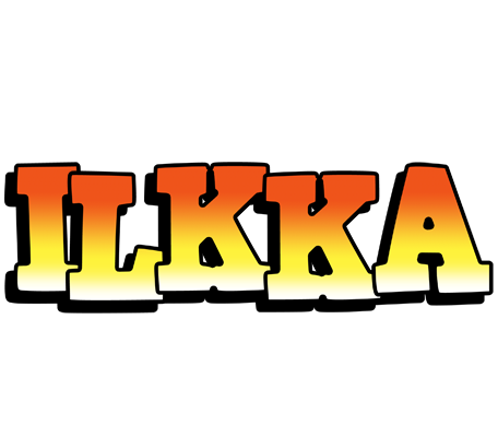 Ilkka sunset logo